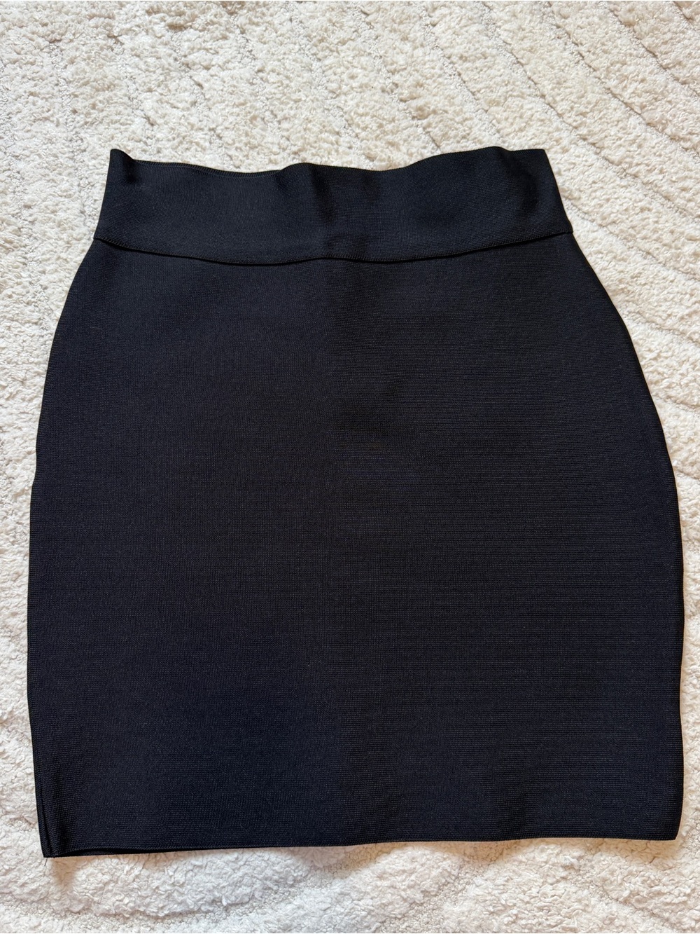 Dynamite Black High-Waisted Bodycon Mini Skirt Size Small
